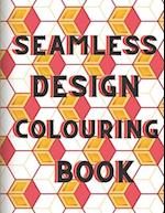 Seamless design colouring book