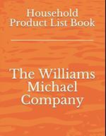 Household Product List Book