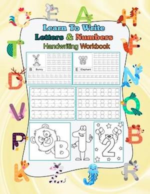 Learn to Write Letters and Numbers