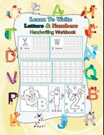 Learn to Write Letters and Numbers