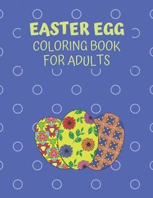 Easter Egg Coloring Book For Adults