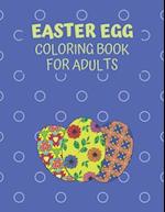 Easter Egg Coloring Book For Adults