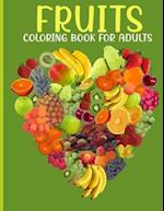Fruits Coloring Book For Adults