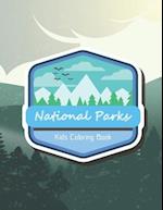 National Parks Kids Coloring Book: A Unique Coloring Experience ! 