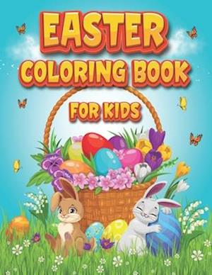 Easter Coloring Book For Kids