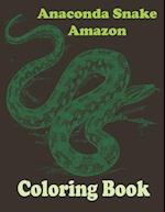 Anaconda snake amazon coloring book