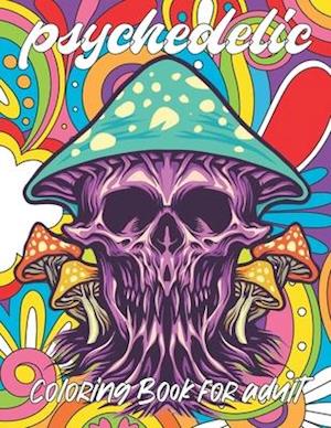 psychedelic Coloring Book for adult