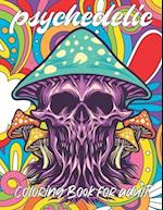 psychedelic Coloring Book for adult