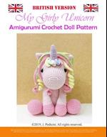 My Girly Unicorn Amigurumi Doll Pattern (British Version)