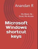 Microsoft Windows shortcut keys