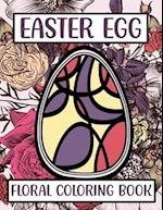 Easter Egg Floral Coloring Book