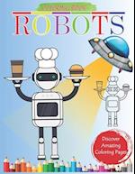 Robot Coloring Book