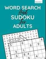 Word Search And Sudoku For Adults