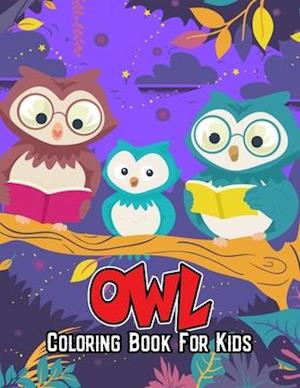 Owl Coloring Book for Kids