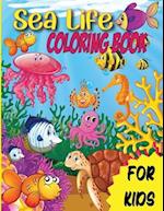 Sea Life Coloring Book For Kids