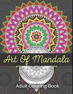 Art Of Mandala Adult Coloring Book: Beautiful Collection of 50 Unique Easter Egg Designs, Most Beautiful Mandalas for Stress Relief and Relaxation Des