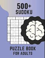 500+ Sudoku Puzzle Book For Adults