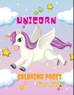 Unicorn Coloring Pages for Kids