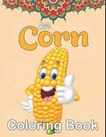 Cute Corn Coloring Book