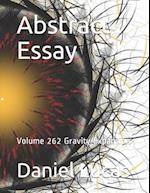 Abstract Essay