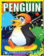 PENGUIN Coloring Book For Kids