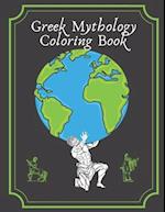 Greek Mythology Coloring Book