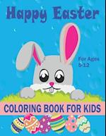 Happy Easter Coloring Book For Kids