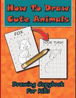 How To Draw Cute Animals, Drawing Copybook For Kids
