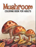 Mushroom Coloring Book For Adults