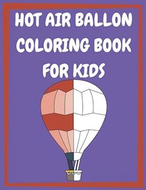 Hot Air Balloon Coloring Book