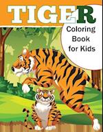 Tiger Coloring Book for Kids