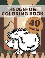 Hedgehog Coloring Book