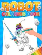 Robots Coloring Book