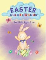 Easter Coloring Book: for Kids Ages 1-4 