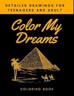 Color My Dreams Coloring Book