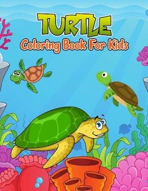 Turtle Coloring Book for Kids