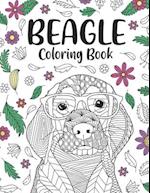 Beagle Coloring Book