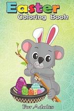 Easter Coloring Book For Adults