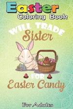 Easter Coloring Book For Adults