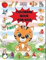 My First Coloring Book for Kids