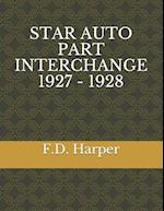 Star Auto Part Interchange 1927 - 1928