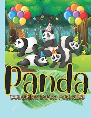 Panda Coloring Book For Kids