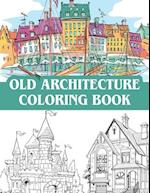 old architecture coloring book