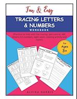 Fun & Easy Tracing Letters & Numbers Workbook