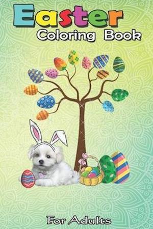 Easter Coloring Book For Adults