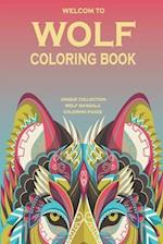 wolf coloring book