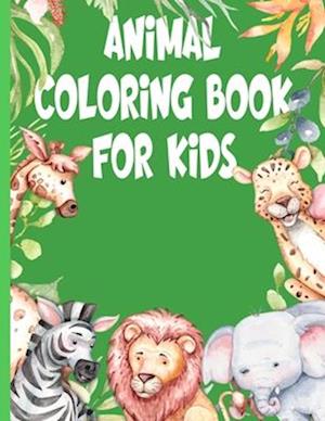 Animal Coloring Book For Kids