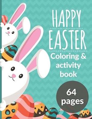 Happy Easter Coloring & Activity Book