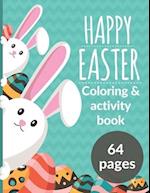 Happy Easter Coloring & Activity Book