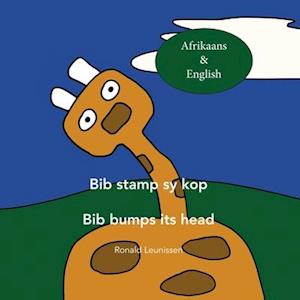 Bib stamp sy kop - Bib bumps its head
